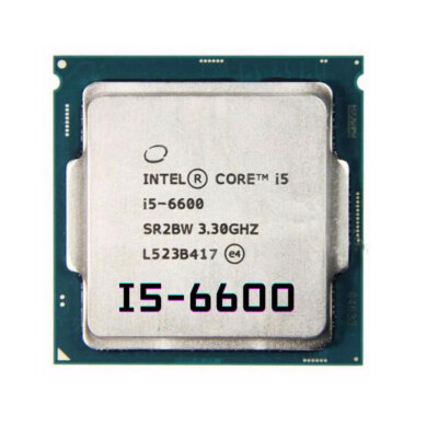 Intel Core i5-6600 CPU Quad Core 3.30 GHz 3 MB L3 Cache LGA 1151
