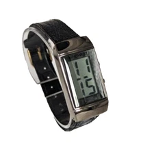 RARE NINE WEST Digital Elegant Wristwatch Rectangle Shape 9W-7042 NEW BATT