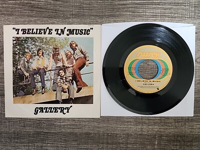 Gallery I Believe In Music/Someone 7'' 45 RPM SUSSEX SUX-239 1972