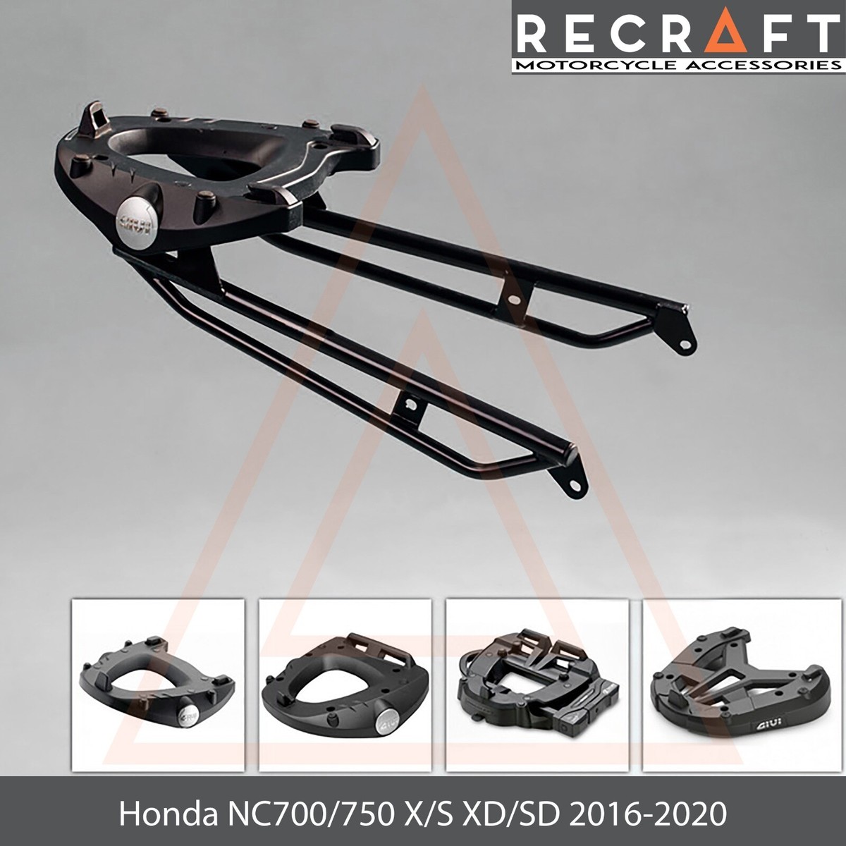 Honda NC700X NC700XD DCT 2016-2017 Bracket Rack Plate For Top Case Givi  Kappa