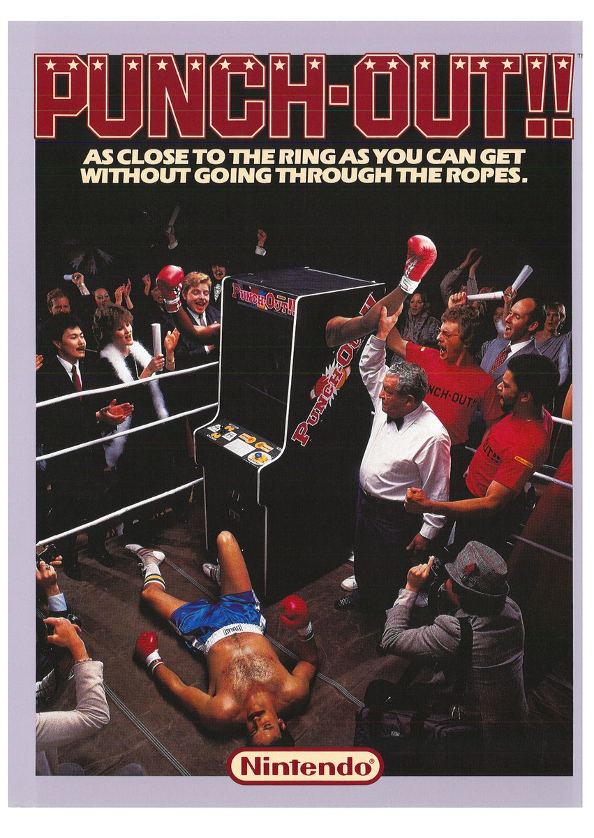 Punch Out by Nintendo Video Arcade Flyer / Brochure / Ad | eBay