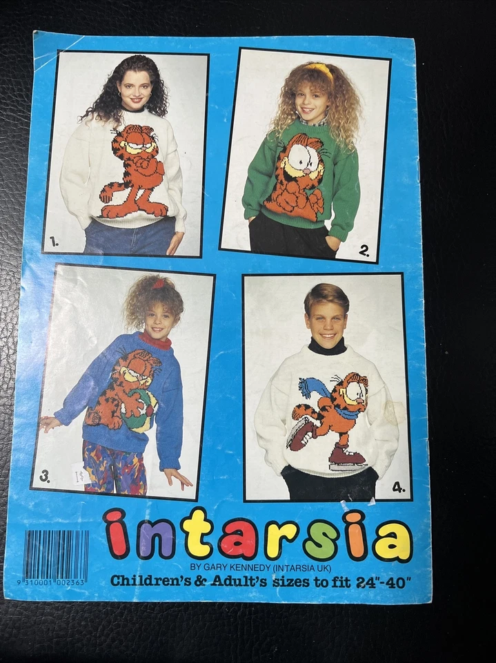 GARFIELD Knitting Pattern Booklet 1061 Patons - By Gary Kennedy Year 1978 - Image 3 of 4