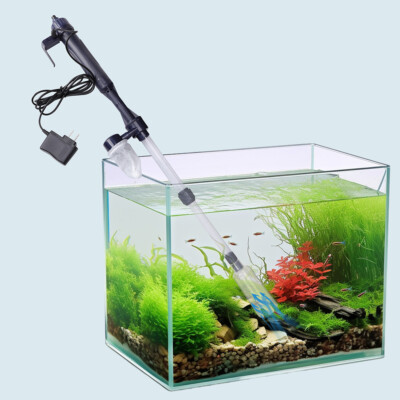 #ad Aquarium Water Change Pump Electric Siphon Fish Tank Sand Washer Vacuum Cleaner $24.52
