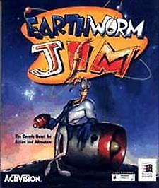Earthworm Jim (PC, 1995) FREE SHIPPING 