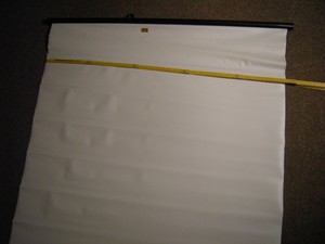 Perl Leinwand 98x102 F Beamer Leinwand Dia Projektoren Etc Aufrollbar Superweiss Ebay