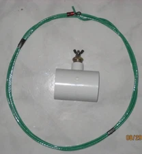 SALT WATER POOL Sacrificial INLINE Zinc Anode Kit (Only For "2" PVC)  New