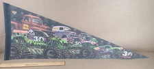 2011 Monster Jam Truck 30th ANNIVERSARY Feld Motor Sports Pennant 29" 303471