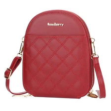 Small Cell Phone Purse Wallet Shoulder Bag Case Cross-body Pouch Handbag Women