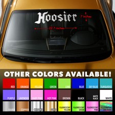 Hoosier Racing Tires Premium Windshield Banner Vinyl Decal Sticker 22x7