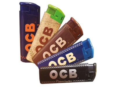 3 x Gas Motiv Feuerzeuge Lighter Top Qualität OCB Modell Serie No 0125