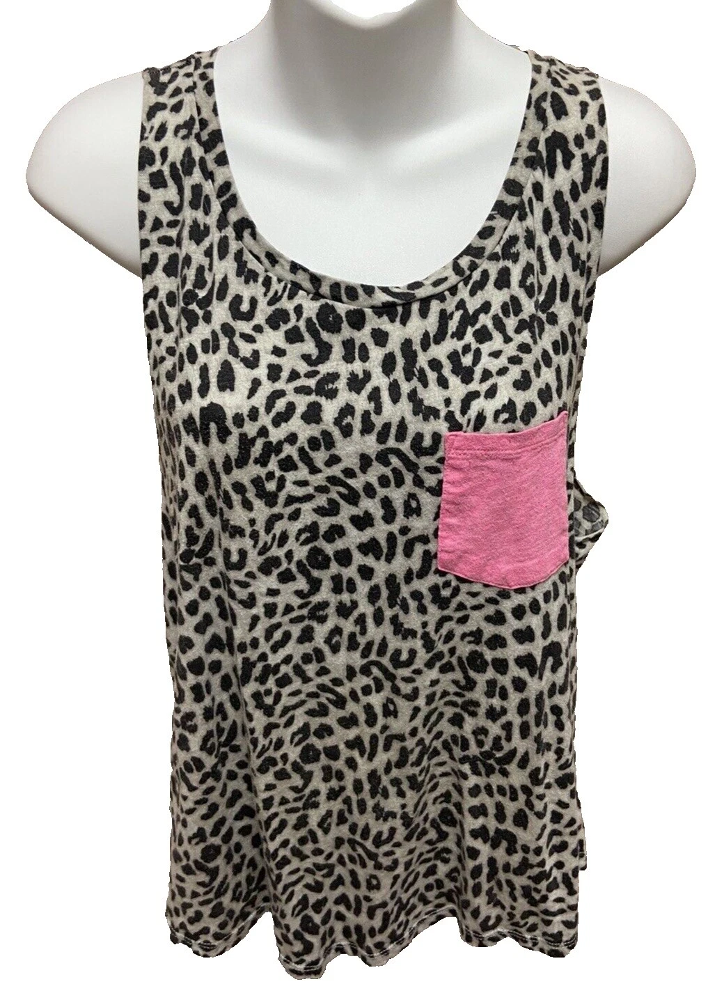 粉色棉质动物印花上衣女