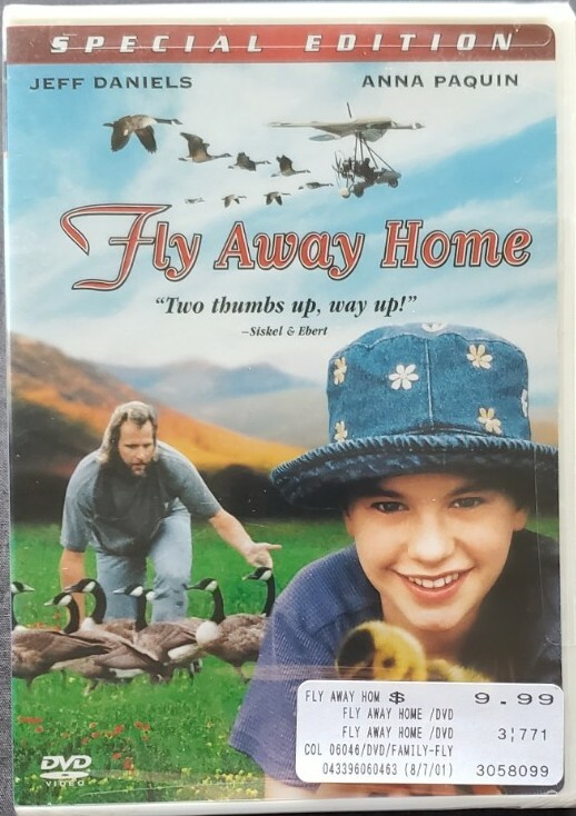 Fly Away Home (DVD) Special Edition Anna Paquin & Jeff Daniels
