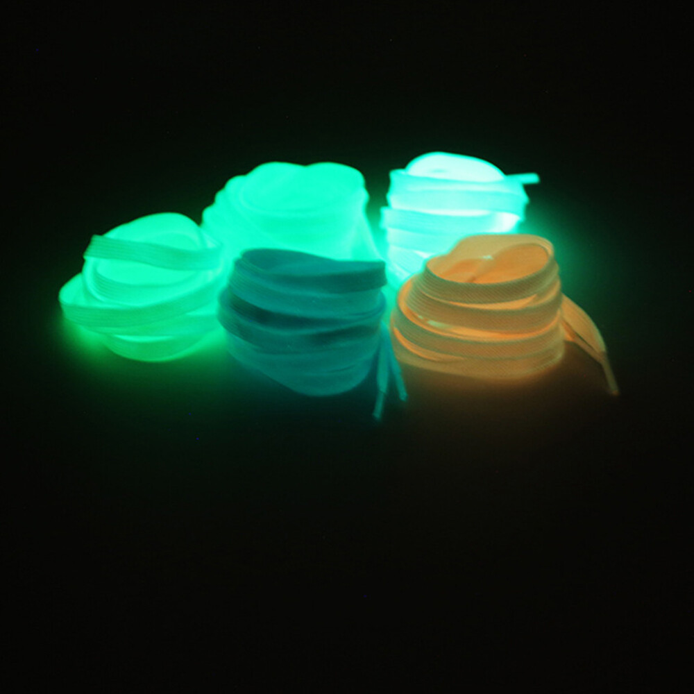 APL 5 paia di lacci luminosi per scarpe da ginnastica cinturino fluorescente luminoso