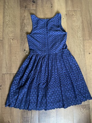 Old Navy Cotton Sleeveless Eyelet Embroidered Sun Dress Dark Blue 4 Small | eBay Old Navy Cotton Sleeveless Eyelet Embroidered Sun Dress Dark Blue 4 Small | eBay