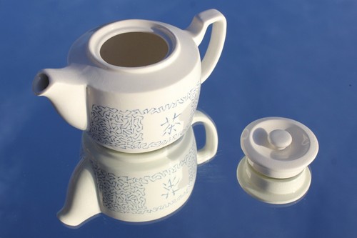 P&O LINE SS CANBERRA RARE C-1961 CHINESE TEA CASSON DESIGNED TEAPOT - 第 9/12 張圖片