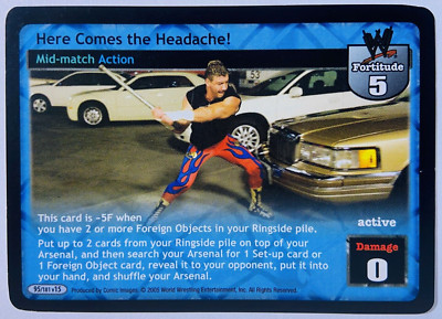 WWE Raw Deal: Here Comes the Headache! (Rare)
