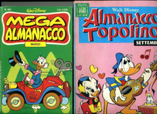 N 1 Mega Almanacco, 6 Super Almanacco Paperino e 17 Almanacco Topolino tot 24