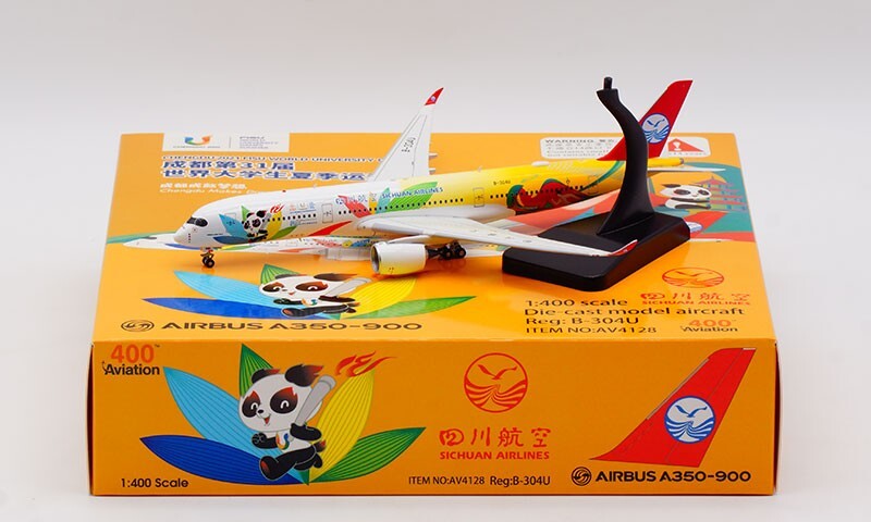 Aviation 1:400 SICHUAN Airlines Airbus A350-900 Diecast
