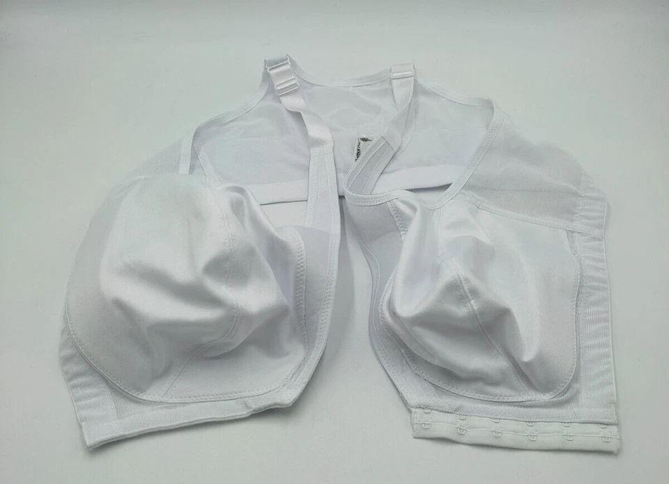 BH  100C Glamorise  Plus Size MagicLift Posture Back Bra Wirefree 1265 Damen  - Bild 3 von 4