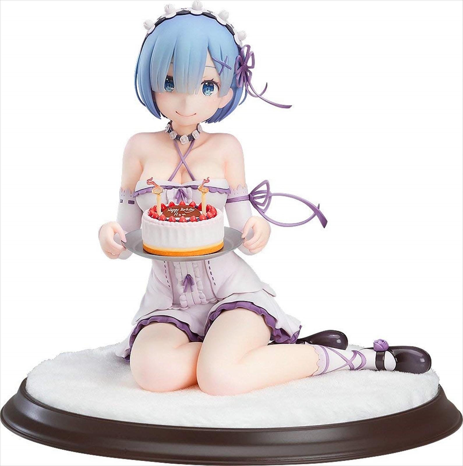 Re:Zero Starting Life In Another World Rem Birthday Cake Figure 1