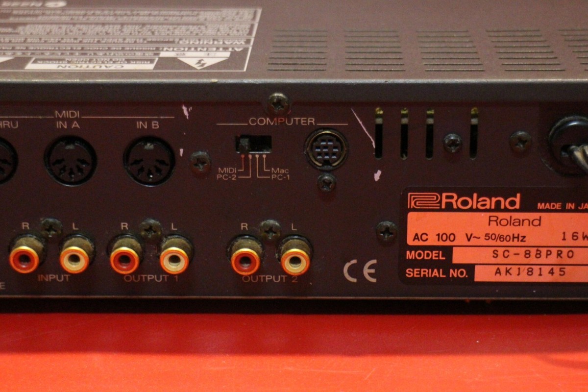 USED Roland SC-88Pro SC 88 Pro Sound Canvas Module Synth USED Roland SC-88Pro SC 88 Pro Sound Canvas Module Synth