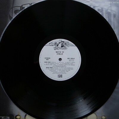 Stray ‎– Move It - Japan 1974 vinyl LP NEAR MINT Transatlantic IRS