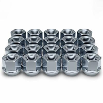 24 Lug Nuts 12 X 1 5 Acorn Bulge Chrome Plated Hd Open End For Honda Acura Kia Ebay