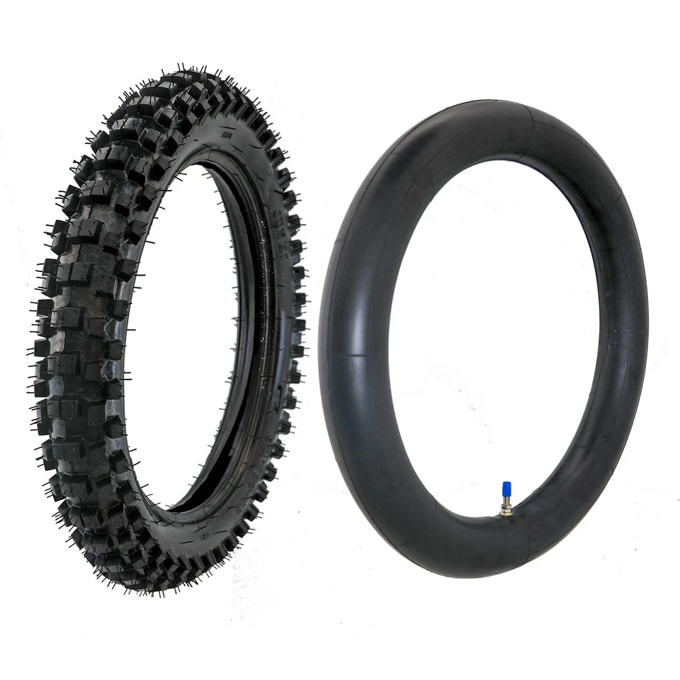 Neumáticos 19" 16" para Yamaha DT 100 DT50 RX50 TTR125L delanteros traseros 70/100-19 90/100-16 Foto 3 de 4