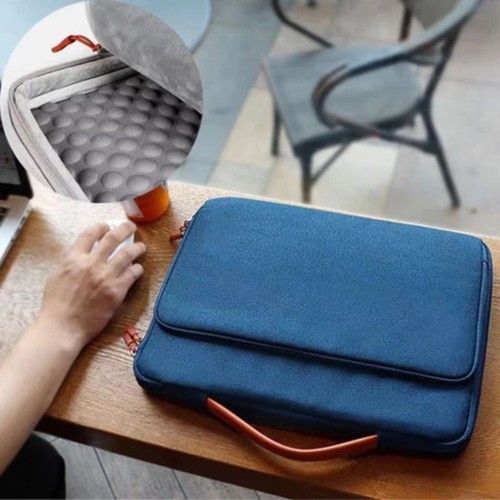 Large Capacity Laptop Bag Shockproof Tablet Protective Pouch - Afbeelding 7 van 13