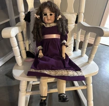 27” Antique Haunted German Bisque Doll (Sally) Very Active! Use Caution!