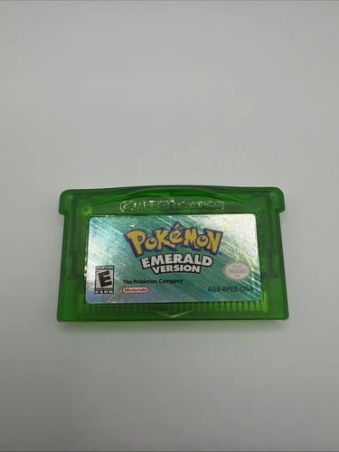 Pokemon Emerald Version (Nintendo Game Boy Advance, 2005)