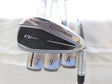 Used TaylorMade Qi Iron Set 4,7,9,a Iron Set KBS Max 55 Regular Graphite Shafts