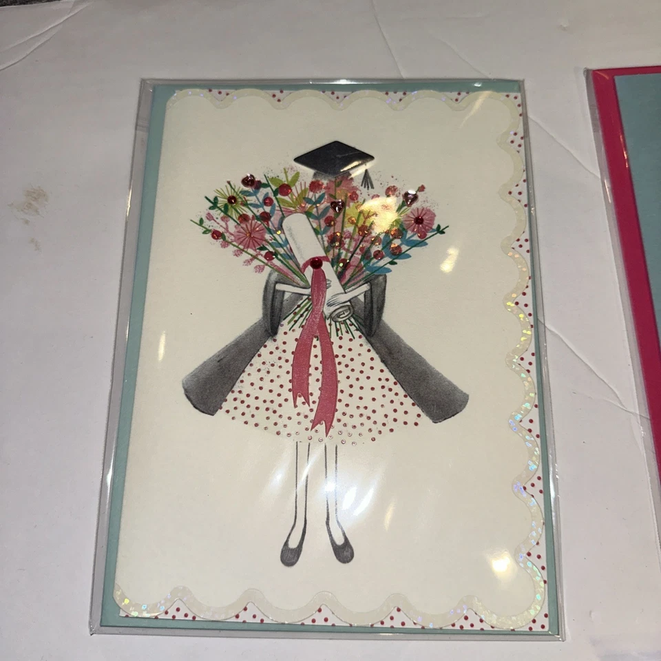 Papyrus Lot Of 6 Graduation  Cards Beautiful New Assorted - Image 2 of 4