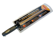 Smith's Oval Diamond Sharpening Steel 10" Rod 3001 New Sealed