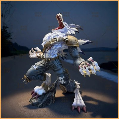 Digimon Abenteuer Figuren Garurumon Figur Pvc Action Figur Statue Sam
