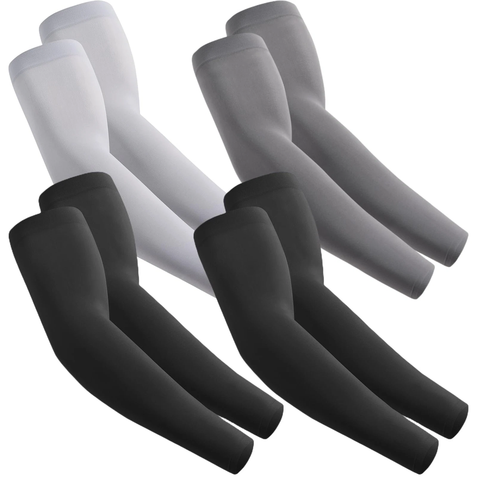 4 Pairs Arm Sleeves Arm Warmers Arm Guards for Women/Men, Volleyball Basque...