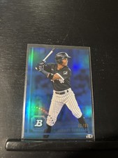 2022 Bowman Heritage - Chrome Prospects Misael Gonzalez #BHPC-148 Blue Refractor