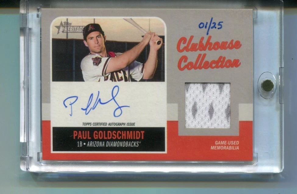 Paul Goldschmidt Autographed Baseball Cards for sale | eBay