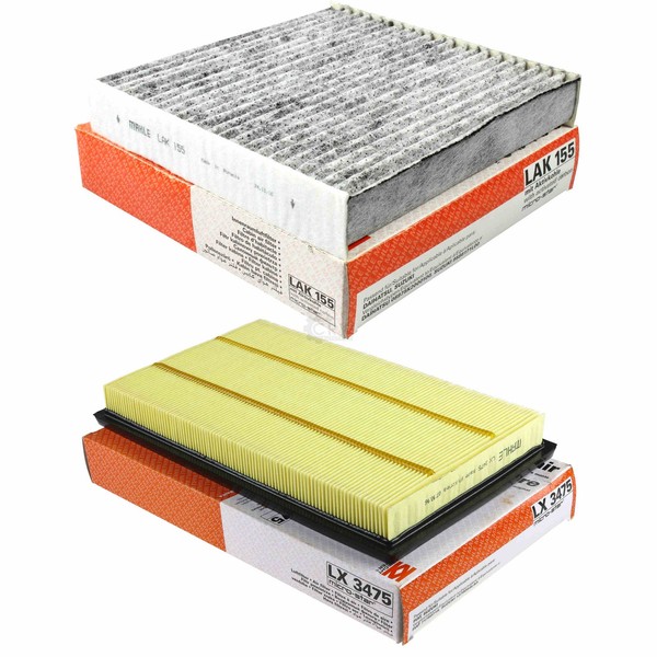 Mahle / Knecht Set Filterpaket Innenraumfilter LAK 155 Luftfilter LX 3475-image