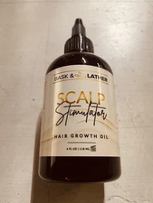 Bask & Lather Scalp Stimulator Hair Growth Oil 2 fl oz / 59mL Mint and Rosemary