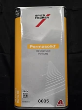 Axalta Spies Hecker 8035 CN5LT Permasolid HS Clear Coat, High-Gloss 2K Urethane