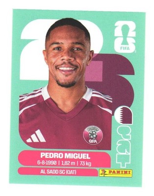 Panini FIFA WM 2026 World Cup Sticker Qatar QAT 7 Pedro Miguel
