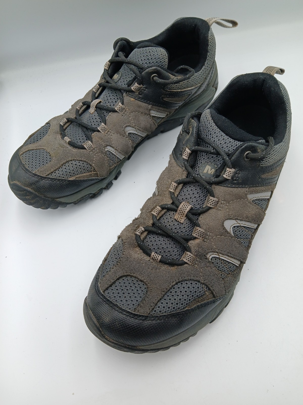 Scarpe da trekking Merrell Outmost Vent taglia 11 da uomo nere grigie
