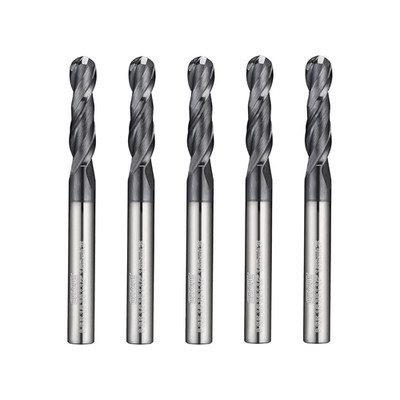 Tools Ball Nose Carbide End Mill, MAH Coating, CNC Cutting Tools for Stainless S