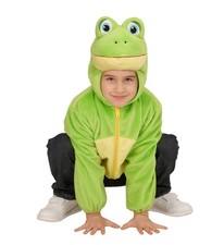 KARNEVAL FASCHING KINDERKOSTÜM FROSCH GR. 98 1-2 JAHRE NEU OVP