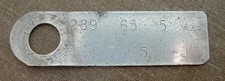 1965 Fairlane With 289-4v And Automatic At Engine Tag 567-j Dated 4-k