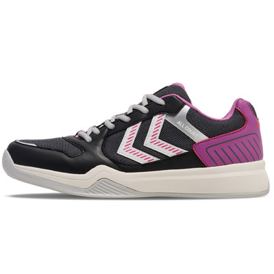 Hummel Sportschuhe All Court Indoor Hallenschuhe Turnschuhe schwarz 228237 1251
