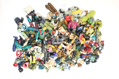 GI Joe 80s-90s Broken Worn Body Parts Large Lot Figure Hasbro 1.5 LBS Fodder