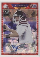 2021 Leaf Pro Set Metal 1989 Red Crystals 8/50 KJ Costello #PA-KJC Auto 0o6v