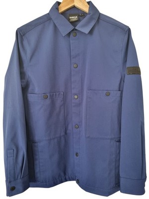 Barbour International Aspect Overshirt Ink Navy Größe Small Brandneu mit Etikett